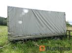 Lusinn 2-assige aanhanger met zwenkdissel en dekzeil GDP3548