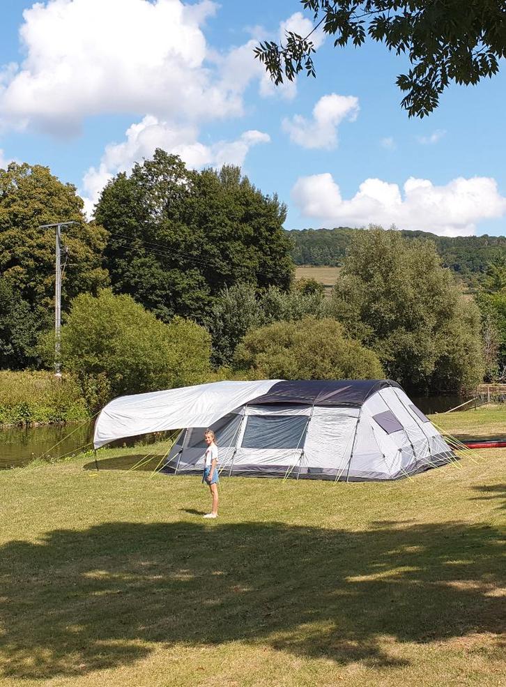 Outwell Alabama tent voor 7 personen, Caravans en Kamperen, Tenten, meer dan 6, Zo goed als nieuw, Ophalen