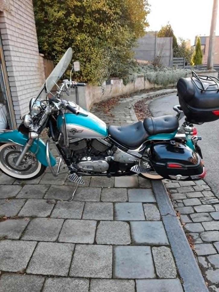 moto kawasaki, Motos, Motos | Kawasaki, Particulier, Chopper, plus de 35 kW, 2 cylindres, Enlèvement