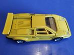 Lamborghini Countach 1988, schaal 1/18 rijdt met opwindveer, Ophalen of Verzenden