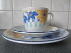Koffieservies los - 2 tassen, 4 ondertassen, 4 dessertborden, Ophalen, Gebruikt, Keramiek, Overige stijlen