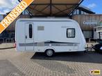 Hobby De Luxe 400 SFE 2011 VOORTENT 270!, Caravans en Kamperen, Caravans, Schokbreker, Treinzit, 4 tot 5 meter, Vast bed