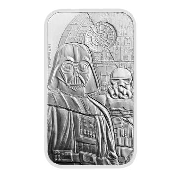 UK Mint - Star Wars - Dark Side - 1 oz silver bar beschikbaar voor biedingen