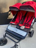 Mountain Buggy duet - Rood incl maxi-cosi pebble + access., Kinderen en Baby's, Kinderwagens en Combinaties, Gebruikt, Met autostoeltje