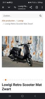 Lowigi scooter klasse A, Fietsen en Brommers, Ophalen of Verzenden, Zo goed als nieuw
