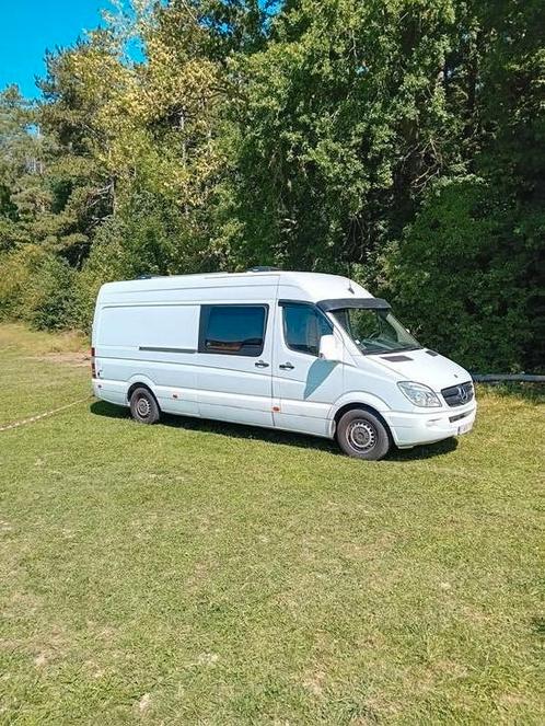 Mercedes sprinter camper van, Caravans en Kamperen, Mobilhomes, Particulier, Mercedes, Automaat, Douche, Omvormer, Ophalen of Verzenden