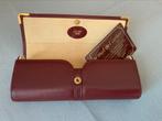 Etui à lunettes Les must de Cartier (bordeaux) vintage, Handtassen en Accessoires, Portemonnees, Ophalen, Nieuw