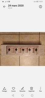 Porte-manteaux mural, 60 cm sur 15, excellent état, Maison & Meubles, Enlèvement ou Envoi, Comme neuf