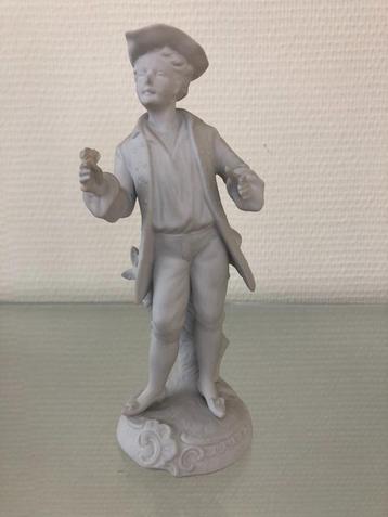 Wit beeldje in biscuit, Enlèvement, Utilisé, Humain