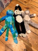 Set aapjes, Kinderen en Baby's, Speelgoed | Knuffels en Pluche, Ophalen of Verzenden, Zo goed als nieuw, Overige typen