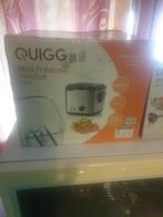 Te koop kleine Friteuse en handmixer Quigg !!, Ophalen, Zo goed als nieuw