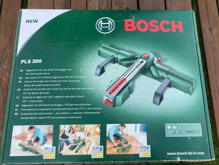 Station de sciage BOSH PLS300, Bricolage & Construction, Outillage | Scies mécaniques, Neuf, Scie sauteuse, Scie sauteuse, Enlèvement
