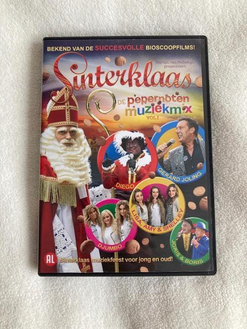 Sinterklaas de pepernoten muziekmix vol. 1 DVD, Cd's en Dvd's, Dvd's | Kinderen en Jeugd, Zo goed als nieuw, Tv fictie, Alle leeftijden