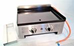 Bakplaat op gas (hamburgers, braadworsten, pitta, steak...), Ophalen, Gebruikt