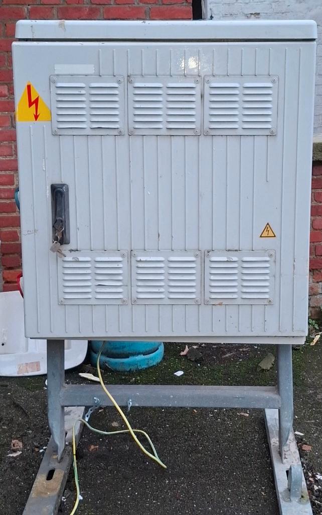 Werfkast, Doe-het-zelf en Bouw, Elektriciteit en Kabels, Gebruikt, Stopcontact, Ophalen