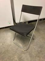 Zwarte plooistoelen, Maison & Meubles, Chaises, Enlèvement, Utilisé, Noir