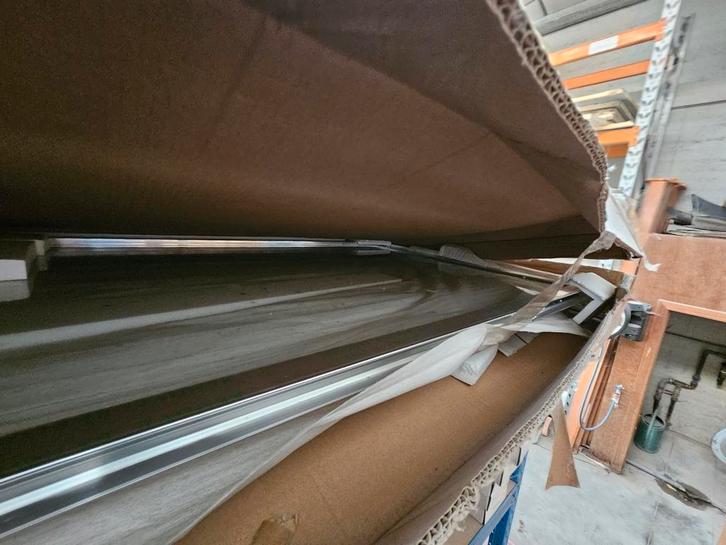 douchedeur en zijwand volledig nieuw, Doe-het-zelf en Bouw, Sanitair, Nieuw, Ophalen