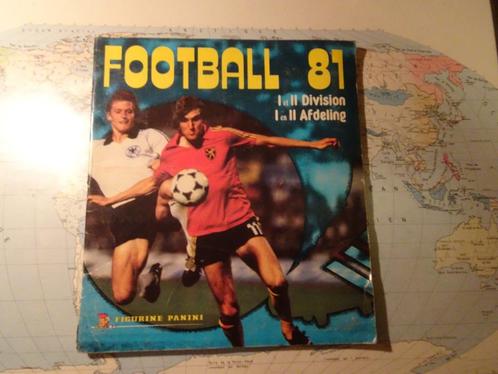 Album PANINI - Soccer 81 - België D1/D2, Hobby en Vrije tijd, Stickers en Plaatjes, Gebruikt, Meerdere stickers, Ophalen of Verzenden