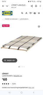 Lattenbodem, Huis en Inrichting, Slaapkamer | Matrassen en Bedbodems, Ophalen, 90 cm, Bedbodem, 200 cm