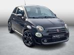Fiat 500 1.0 Hybrid 70 Sport - Navi - CarPlay - Open Dak - L, Auto's, Voorwielaandrijving, 4 zetels, Gebruikt, Zwart