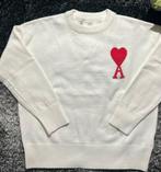 Pull Ami Paris blanc coeur rouge taille M, Neuf, Ami Paris, Blanc, Taille 48/50 (M)