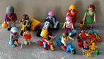 playmobil setje  met driewieler enz., Enlèvement ou Envoi, Utilisé, Playmobil en vrac