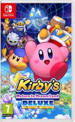 kirby return to dreamland jeu nintendo switch, Games en Spelcomputers, Ophalen of Verzenden, Zo goed als nieuw
