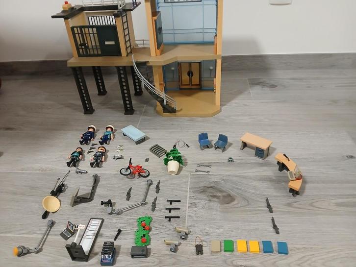 Playmobil politiesets, Kinderen en Baby's, Speelgoed | Playmobil, Gebruikt, Complete set, Ophalen of Verzenden