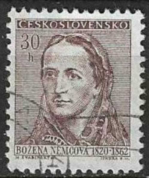 Tsjechoslowakije 1962 - Yvert 1202 - Bozema Nemcova (ST), Postzegels en Munten, Postzegels | Europa | Overig, Gestempeld, Overige landen