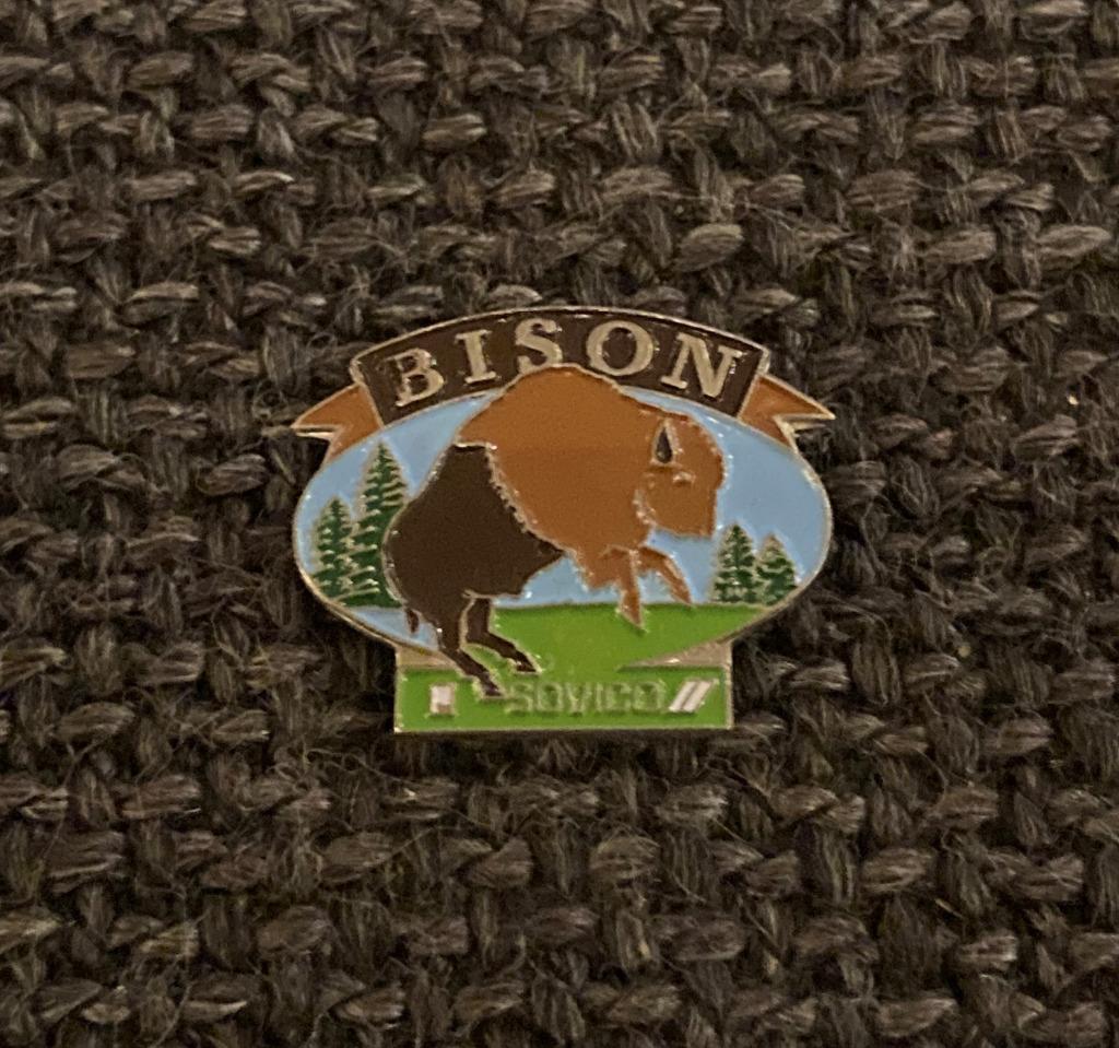 PIN - BISON - SOVICO, Envoi, Utilisé, Autres sujets/thèmes, Insigne ou Pin's