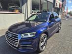 Audi Q5 2.0 TDi QUATTRO SPORT S TRONIC S-LINE ZONNEDAK, Auto's, Audi, Automaat, 4 cilinders, Q5, Blauw