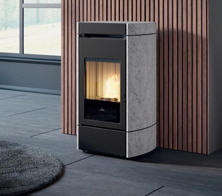 Pelletkachel Edilkamin Lena speksteen, Maison & Meubles, Accessoires pour la Maison | Autre, Neuf, Enlèvement ou Envoi