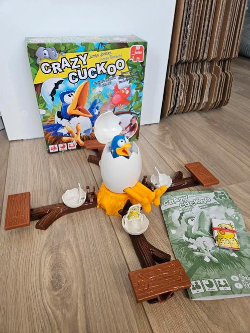 Crazy cuckoo - Jumbo, Hobby en Vrije tijd, Gezelschapsspellen | Overige, Zo goed als nieuw, Ophalen