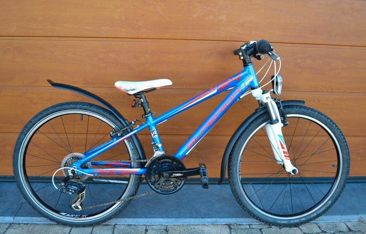 Superior race. 24 inch. Topstaat, 100% perfect. Npr 469 €, Fietsen en Brommers, Fietsen | Jongens, Gebruikt, 24 inch, Handrem