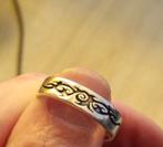 Zilveren Triban ring mooie bewerkt (925) Ringmaat 22mm, 20 of groter, Ophalen of Verzenden, Zo goed als nieuw, Dame of Heer