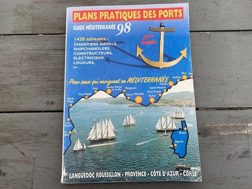 Plans pratiques des ports guide Méditerranée 1998, Livres, Guides touristiques, Utilisé, Guide ou Livre de voyage, Europe, Autres marques