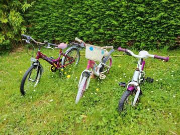 3 kinderfietsjes