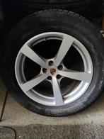 winter en zomerbanden op velg porsche macan, Ophalen, 18 inch, Gebruikt, Banden en Velgen