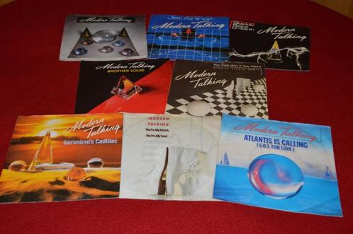 45t's van de popgroep MODERN TALKING, Cd's en Dvd's, Vinyl | Rock, Zo goed als nieuw, Poprock, Ophalen