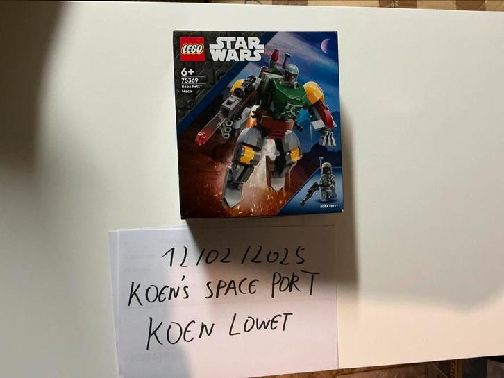 Lego Star Wars 75369 Boba Fett Mech, Kinderen en Baby's, Speelgoed | Duplo en Lego, Nieuw, Lego, Complete set, Ophalen of Verzenden