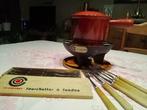 Fondueset Le Creuset, Electroménager, Enlèvement, Utilisé, Brûleur, Service à fondue