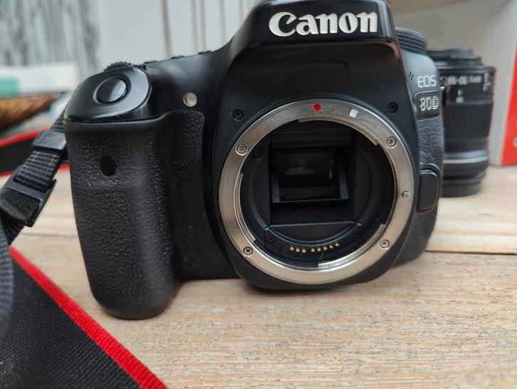 Canon EOS 80D etc., Audio, Tv en Foto, Fotocamera's Digitaal, Gebruikt, Spiegelreflex, Canon, Ophalen of Verzenden