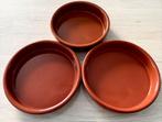 Bol rond en terre cuite émaillée rouge, Enlèvement, Comme neuf