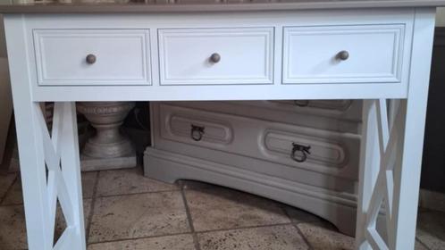 Prachtige nieuwe muurtafels kleur wit van landelijk chic !, Huis en Inrichting, Tafels | Sidetables, Nieuw, Ophalen of Verzenden