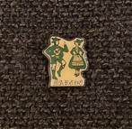 PIN - VOLKSDANS - VOLKSDANSEN - FOLKLORE - DANSE FOLKLORIQUE, Envoi, Utilisé, Autres sujets/thèmes, Insigne ou Pin's