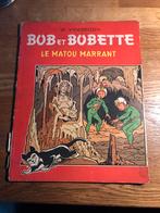 BOB et BOBETTE  le matou marrant 44 (1ste druk), Boeken, Gelezen, Ophalen of Verzenden, Willy Vandersteen, Eén stripboek