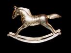 Mooi paard koperen schommelpaard, Antiek en Kunst, Ophalen, Koper