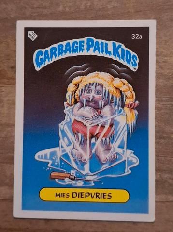 Garbage pail kids image 32a Mies diepvries genre panini, Enlèvement ou Envoi, Utilisé, Image
