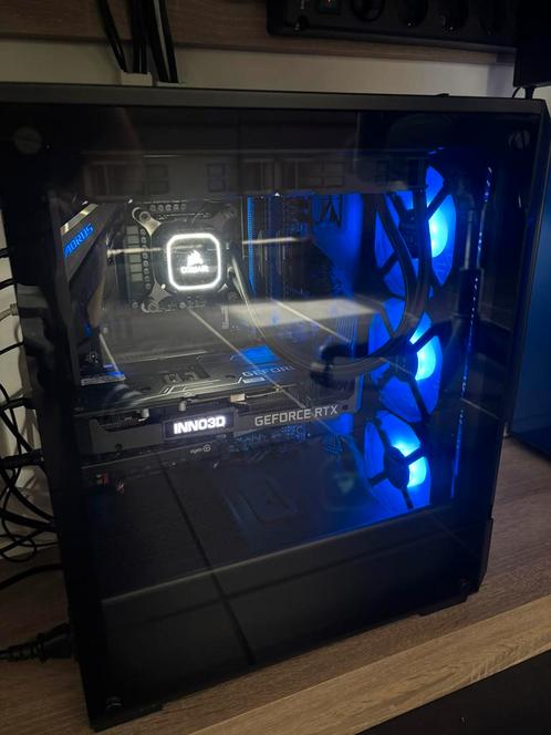 Streaming of Gaming PC I7 9700K / 32GB RAM / RTX 3070, Computers en Software, Desktop Pc's, Zo goed als nieuw, SSD, 32 GB, Met videokaart