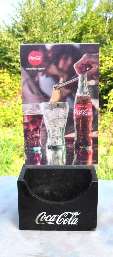 support de table de brasserie publicitaire coca cola, Verzamelen, Merken en Reclamevoorwerpen, Gebruikt, Overige typen, Ophalen of Verzenden
